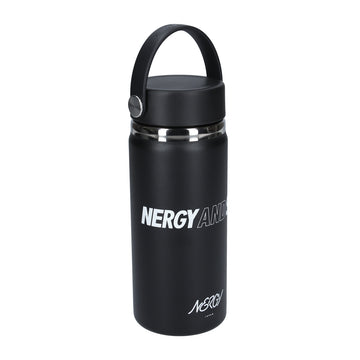 NERGY x WDS x Hydro Flask 16oz Wide Mouth Bottle / BLACK