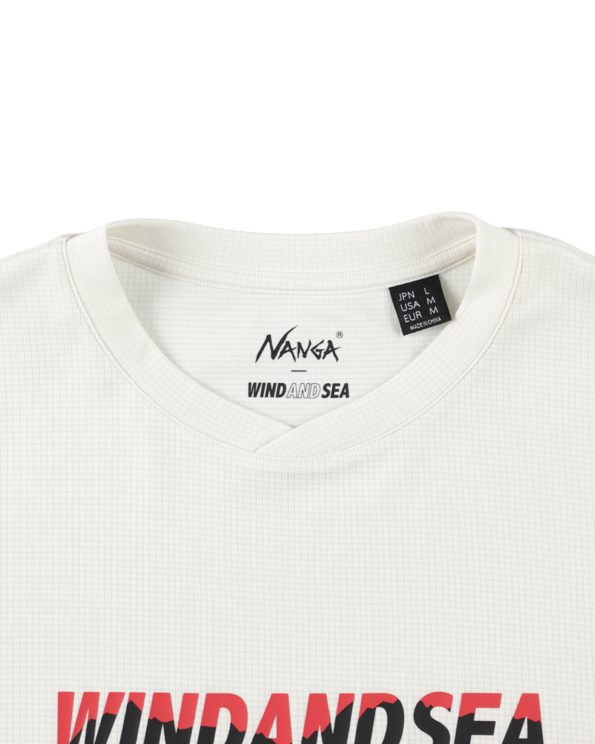 POWER DRY NW LOGO TEE – WIND AND SEA