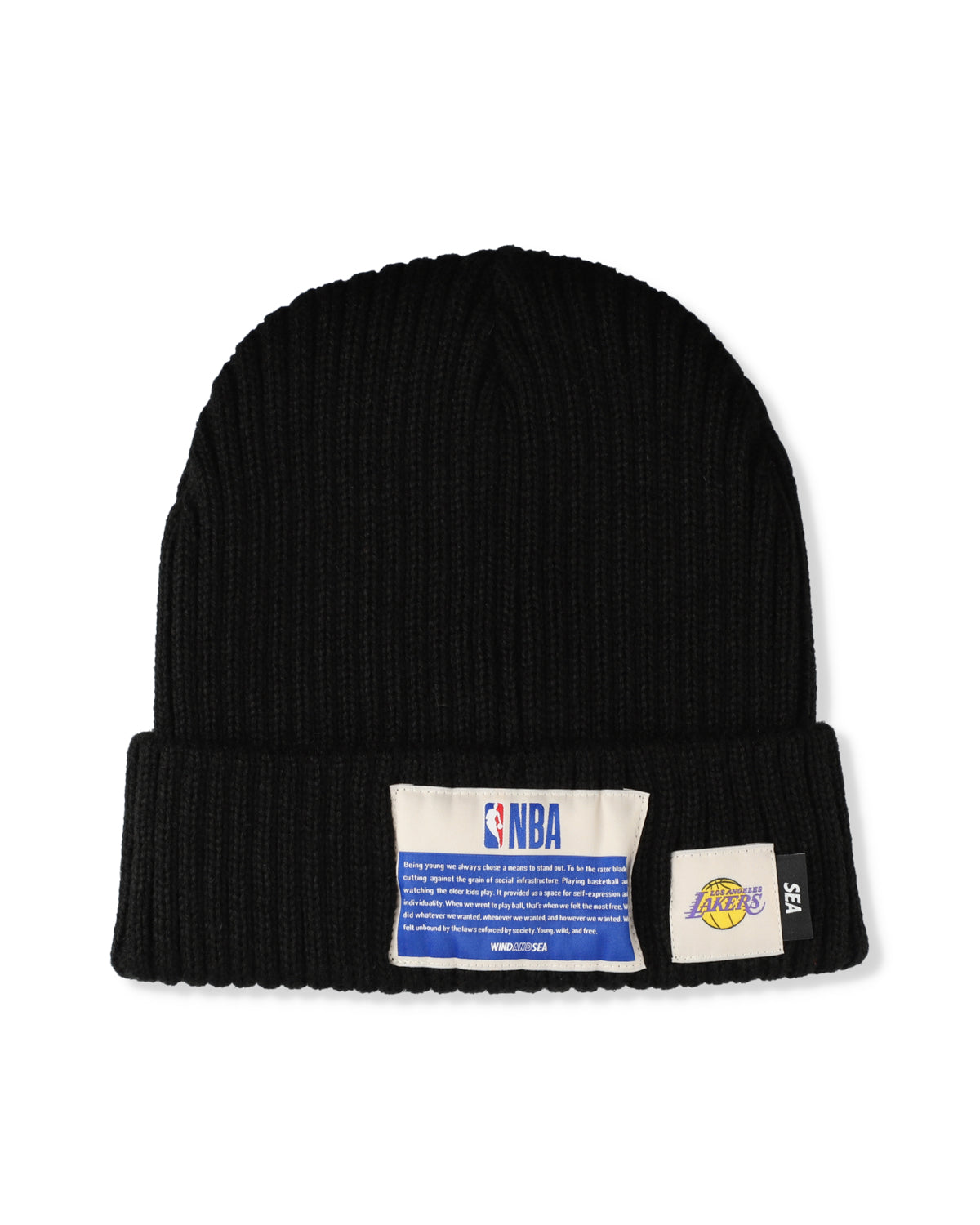 PARAPPA x LAKERS KNIT CAP – WIND AND SEA
