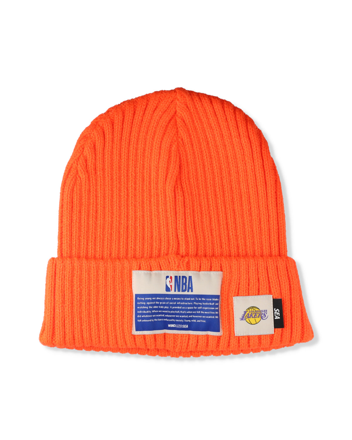 PARAPPA x LAKERS KNIT CAP – WIND AND SEA