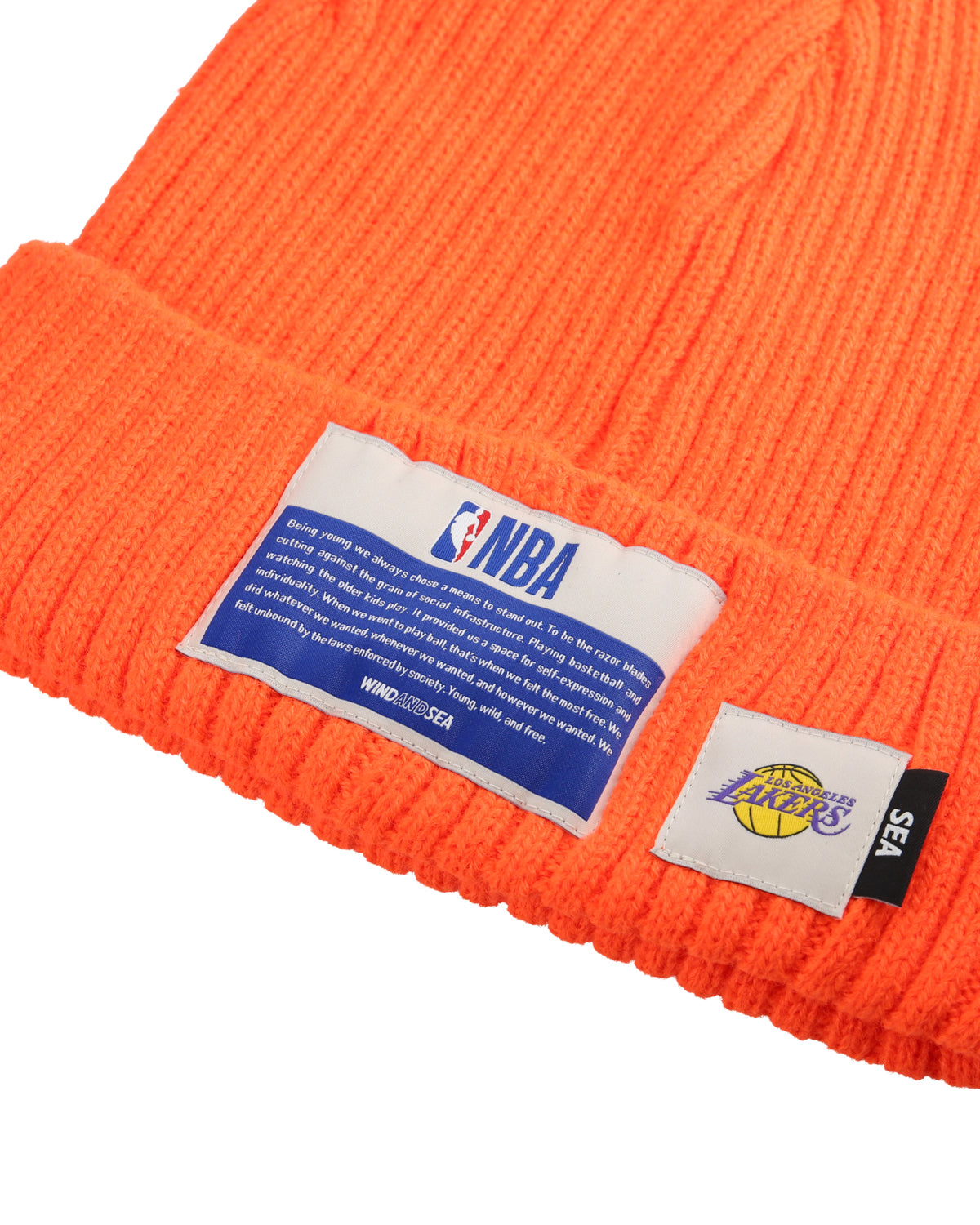 PARAPPA x LAKERS KNIT CAP – WIND AND SEA