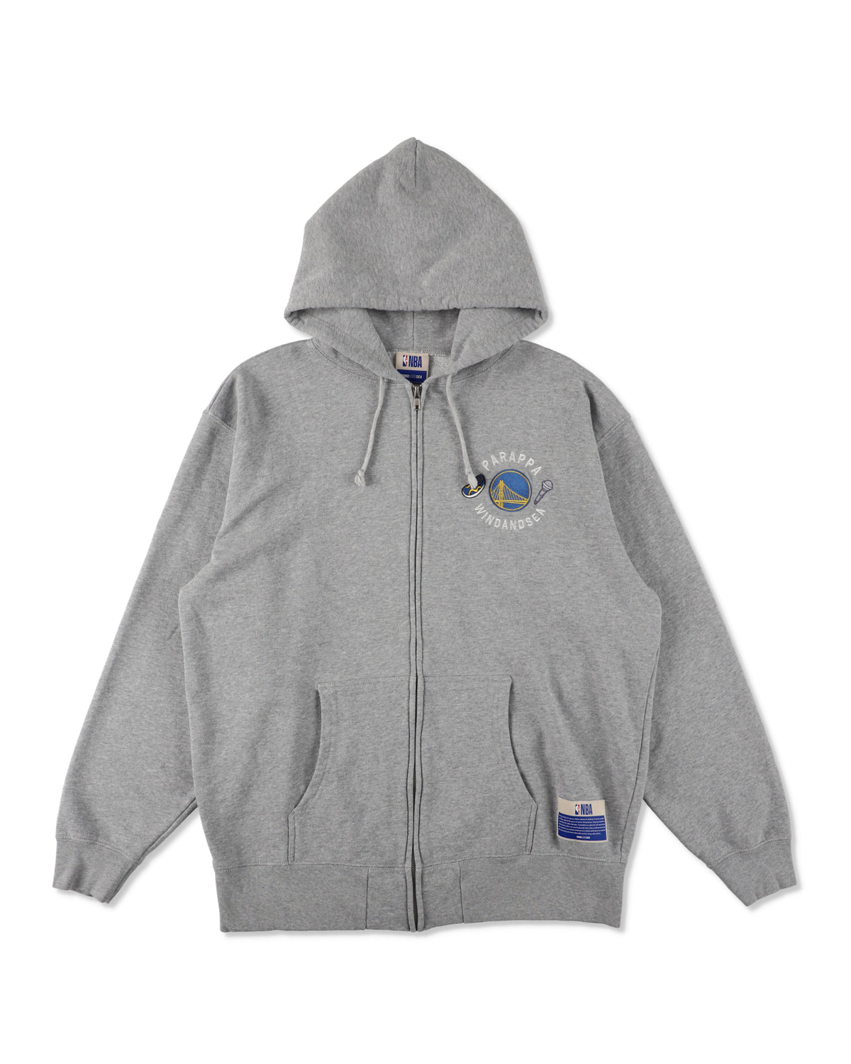 PARAPPA x WARRIORS ZIP-UP HOODIE – WIND AND SEA
