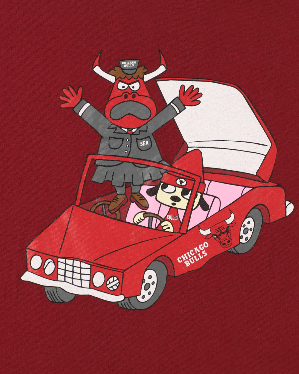 PARAPPA x BULLS L/S TEE – WIND AND SEA