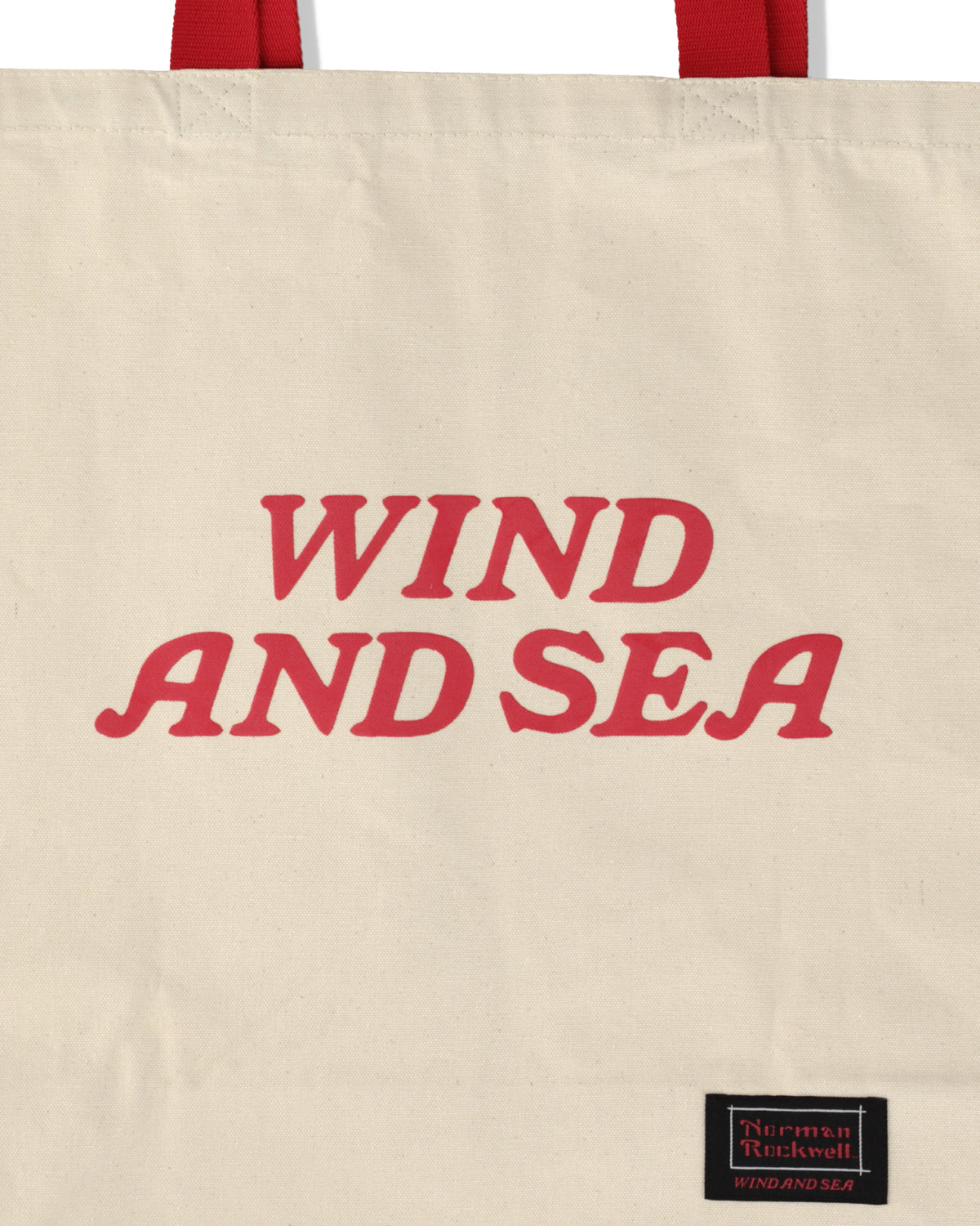 NORMAN ROCKWELL x WDS TOTE BAG – WIND AND SEA