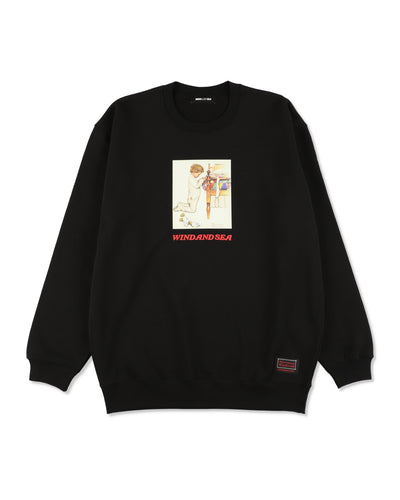 NORMAN ROCKWELL x WDS CREW NECK SWEATSHIRT