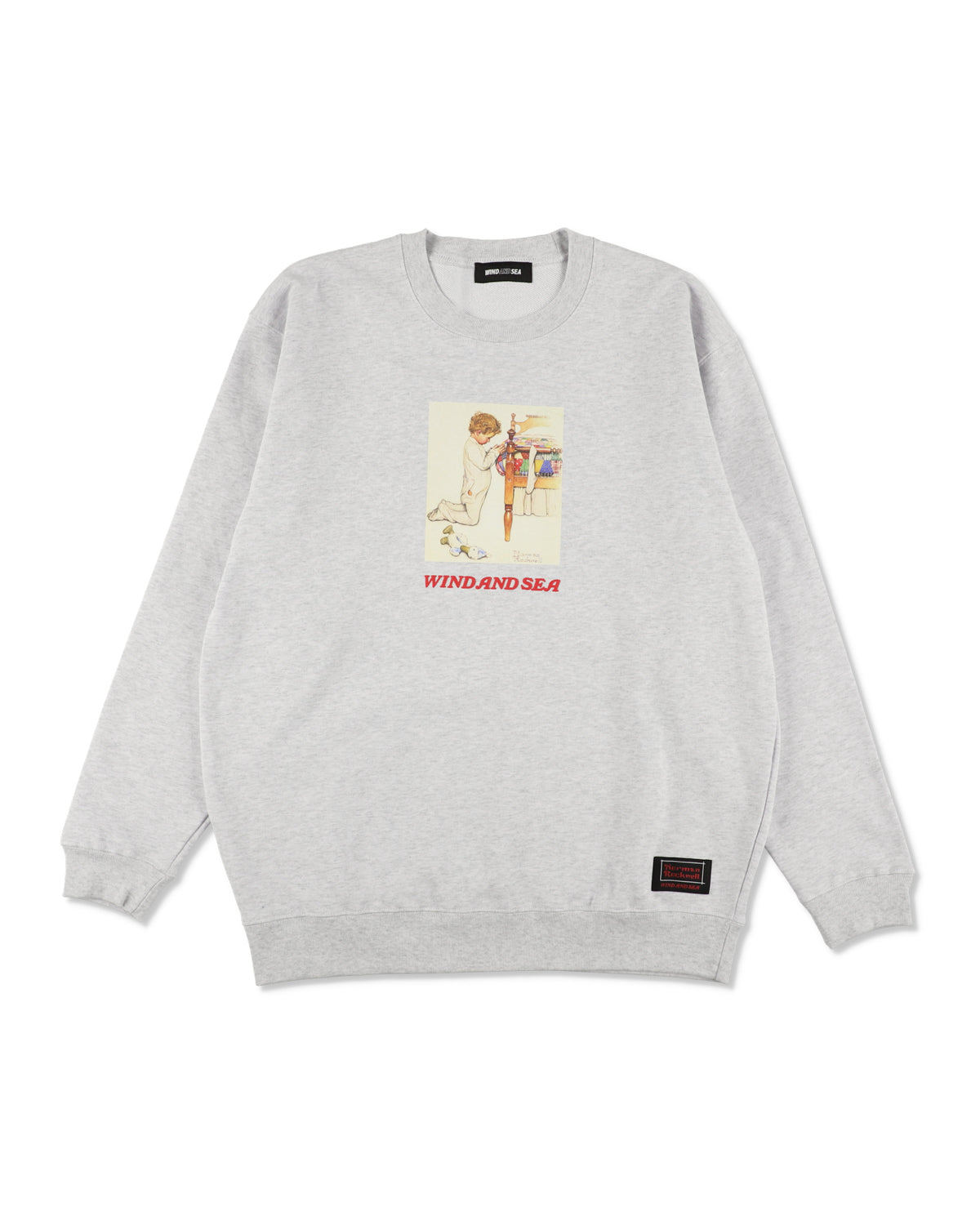 NORMAN ROCKWELL x WDS CREW NECK SWEATSHIRT