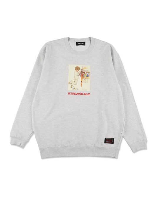 NORMAN ROCKWELL x WDS CREW NECK SWEATSHIRT