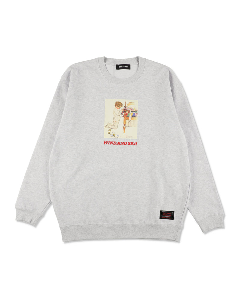 NORMAN ROCKWELL x WDS CREW NECK SWEATSHIRT