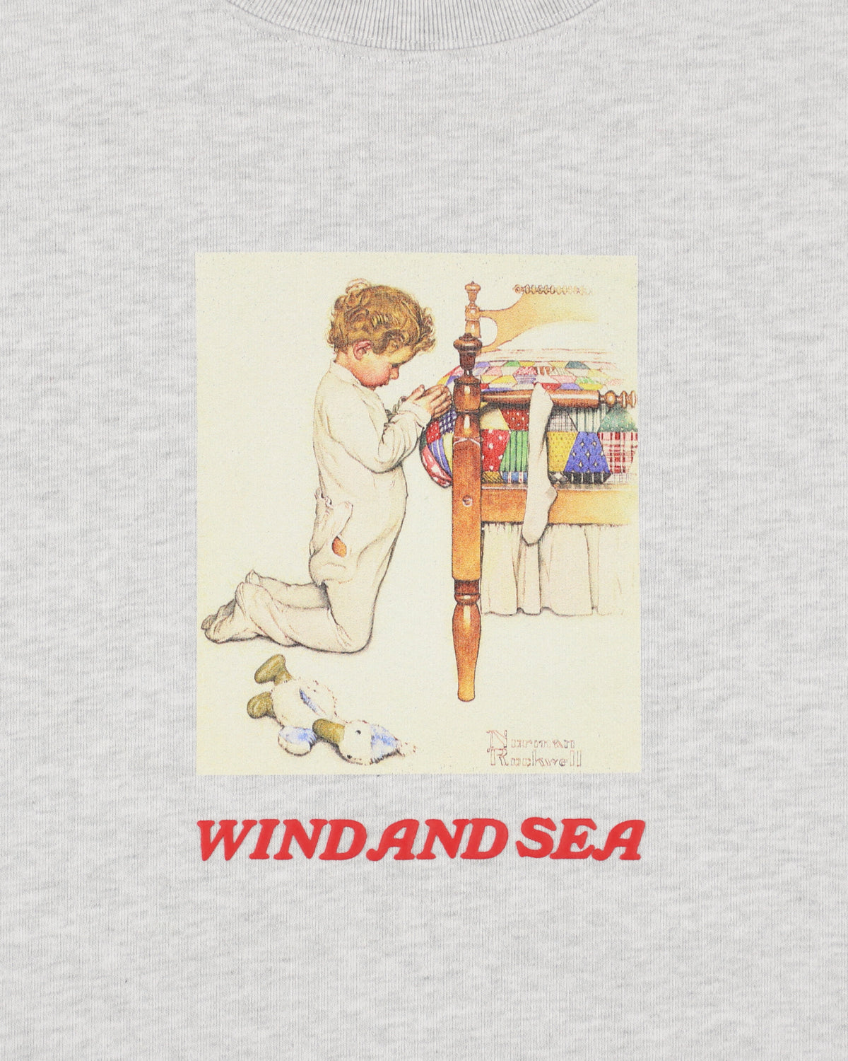 NORMAN ROCKWELL x WDS CREW NECK SWEATSHIRT