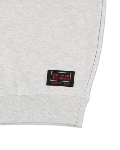 NORMAN ROCKWELL x WDS CREW NECK SWEATSHIRT