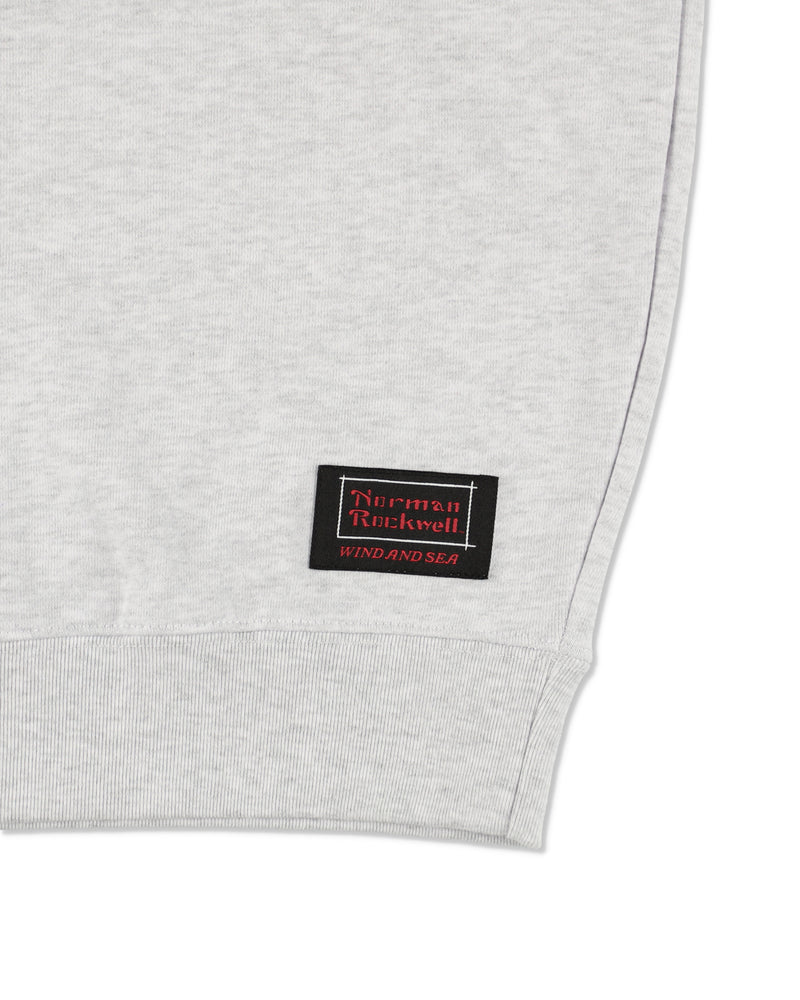 NORMAN ROCKWELL x WDS CREW NECK SWEATSHIRT