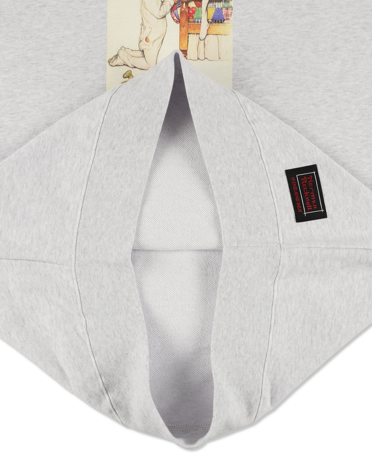 NORMAN ROCKWELL x WDS CREW NECK SWEATSHIRT