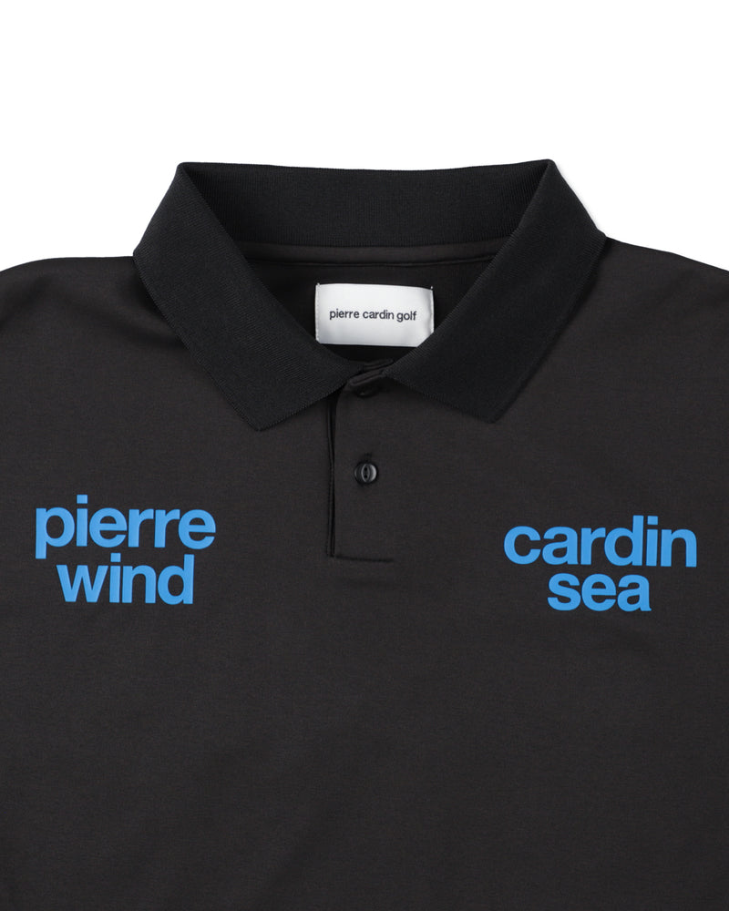 PIERRE CARDIN GOLF ×WDS LOGO SHORT SLEEVE POLO