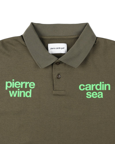 PIERRE CARDIN GOLF ×WDS LOGO SHORT SLEEVE POLO