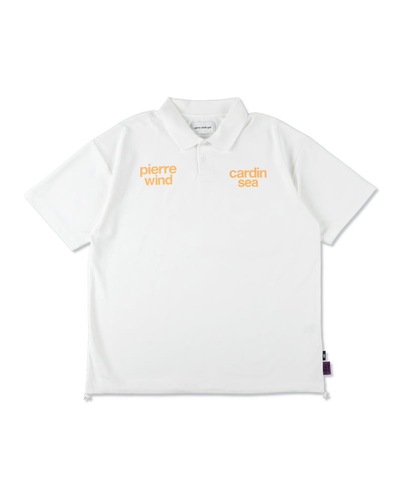 PIERRE CARDIN GOLF ×WDS LOGO SHORT SLEEVE POLO