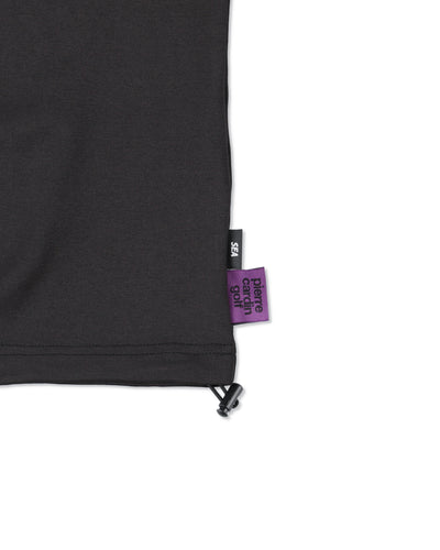 PIERRE CARDIN GOLF ×WDS LOGO SHORT SLEEVE MOCK-NECK