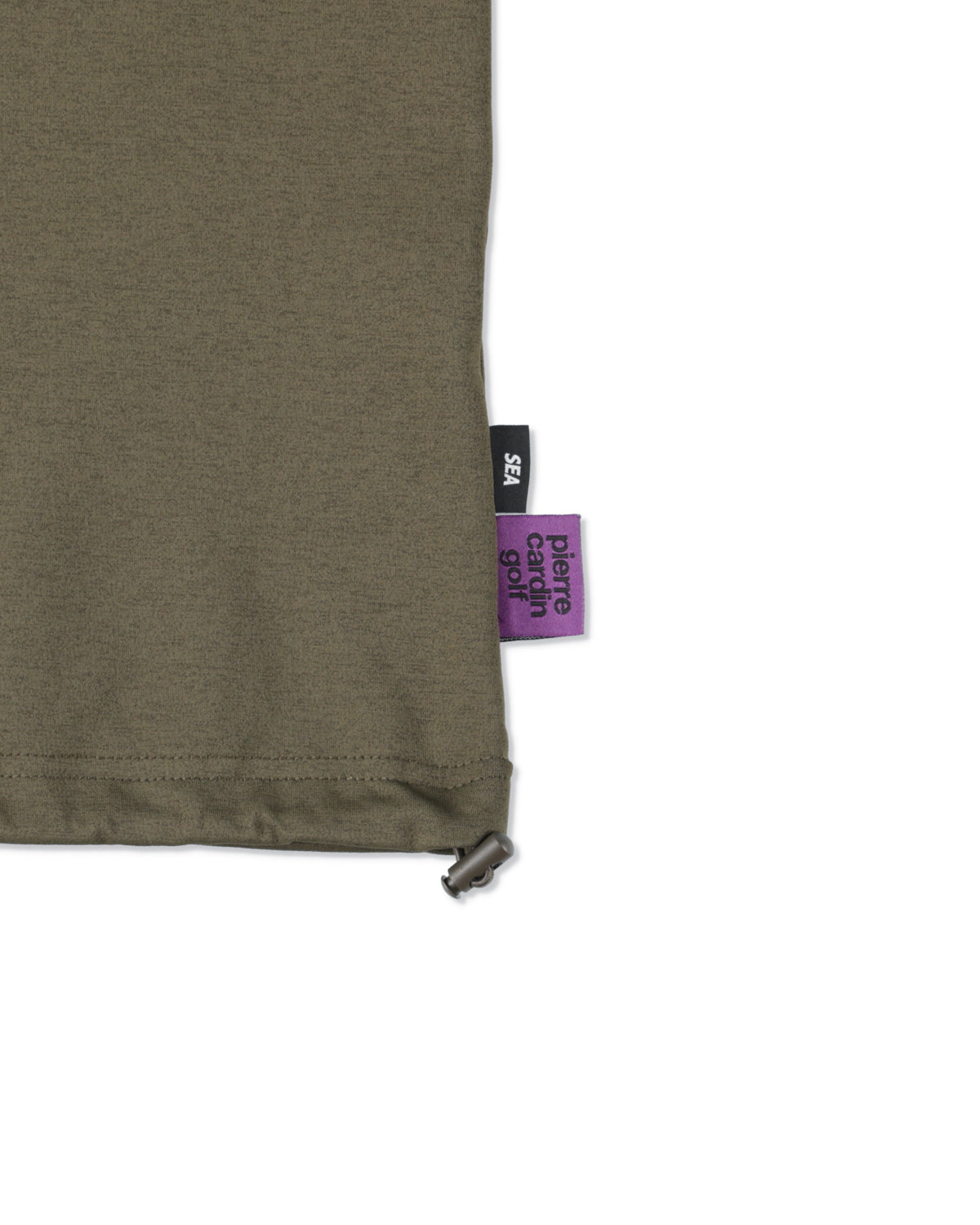 PIERRE CARDIN GOLF ×WDS LOGO SHORT SLEEVE MOCK-NECK