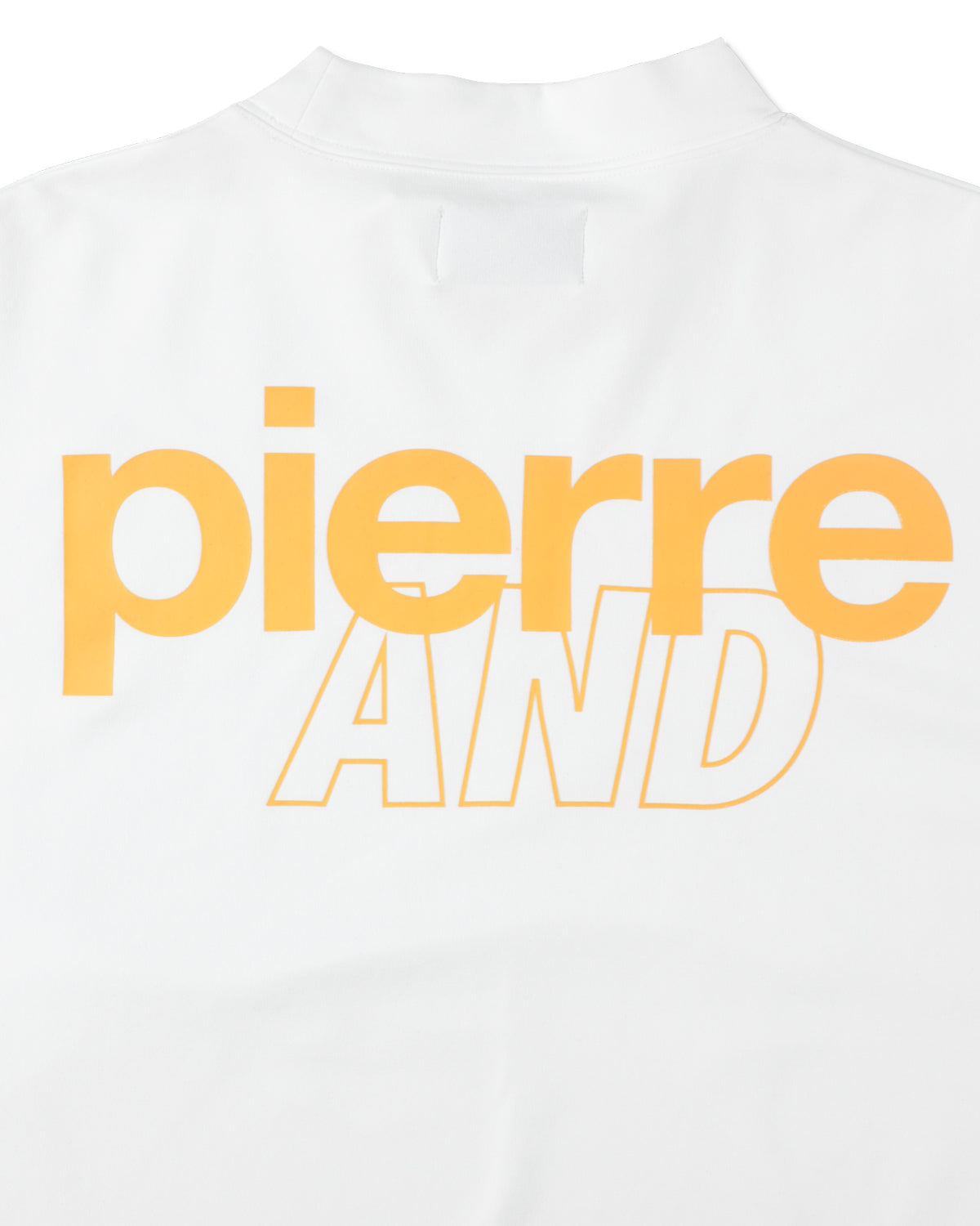 PIERRE CARDIN GOLF ×WDS LOGO SHORT SLEEVE MOCK-NECK