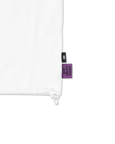 PIERRE CARDIN GOLF ×WDS LOGO SHORT SLEEVE MOCK-NECK