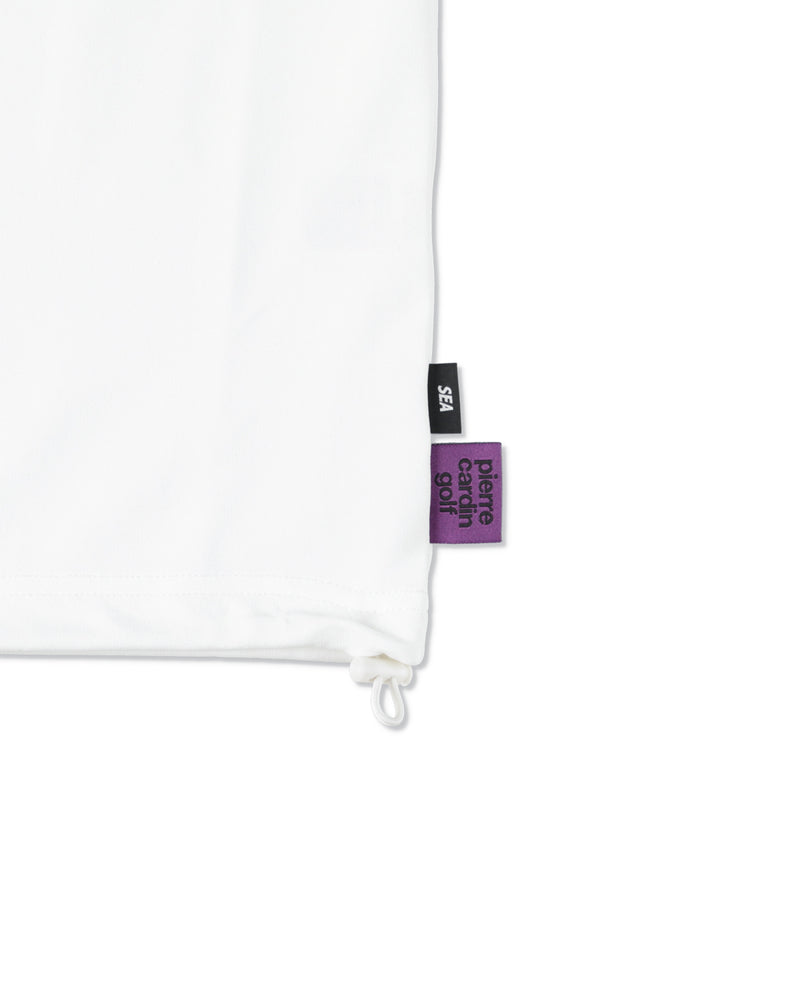 PIERRE CARDIN GOLF ×WDS LOGO SHORT SLEEVE MOCK-NECK