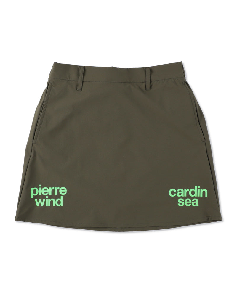 PIERRE CARDIN GOLF ×WDS LOGO SKIRT