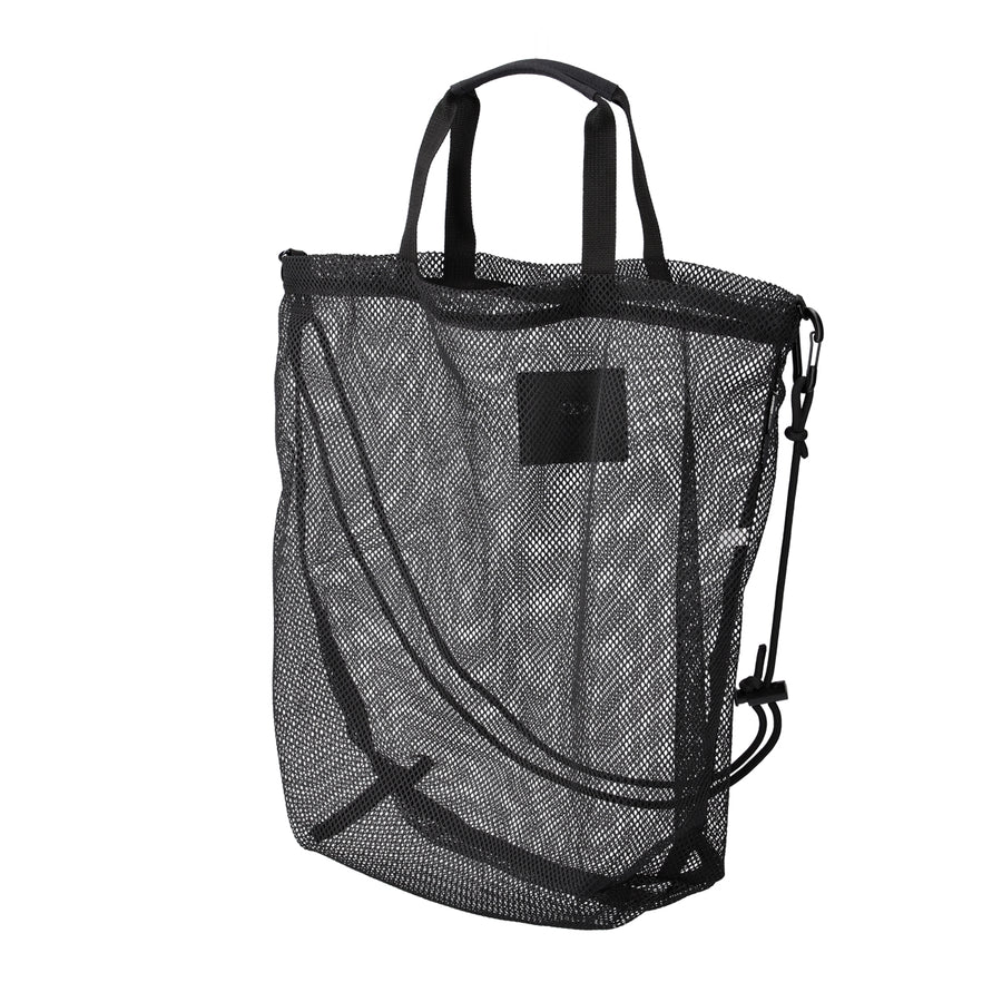 POLeR x WDS MESH BAG / BLACK