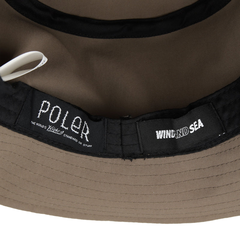 POLeR x WDS FIELD BUCKET HAT