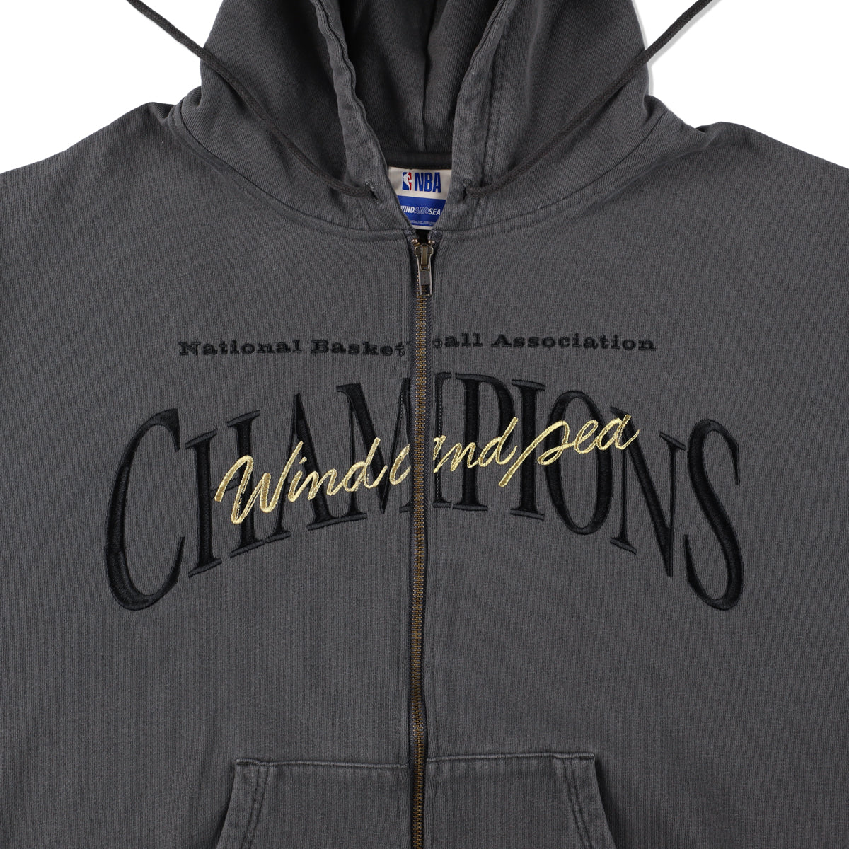 NBA CHAMPIONS x WDS ZIP UP SWEATSHIRT