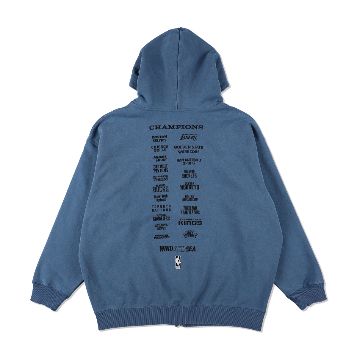 NBA CHAMPIONS x WDS ZIP UP SWEATSHIRT