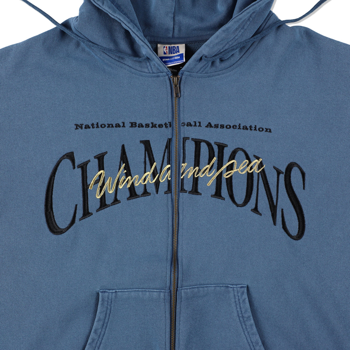 NBA CHAMPIONS x WDS ZIP UP SWEATSHIRT