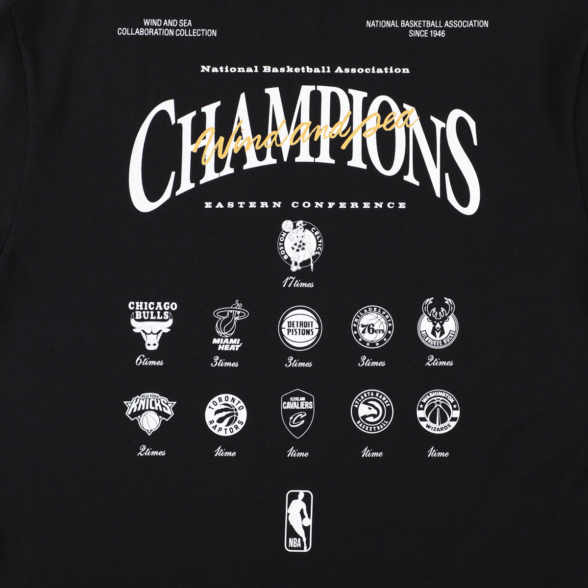 NBA CHAMPIONS x WDS CHAMPION TEE(EAST)