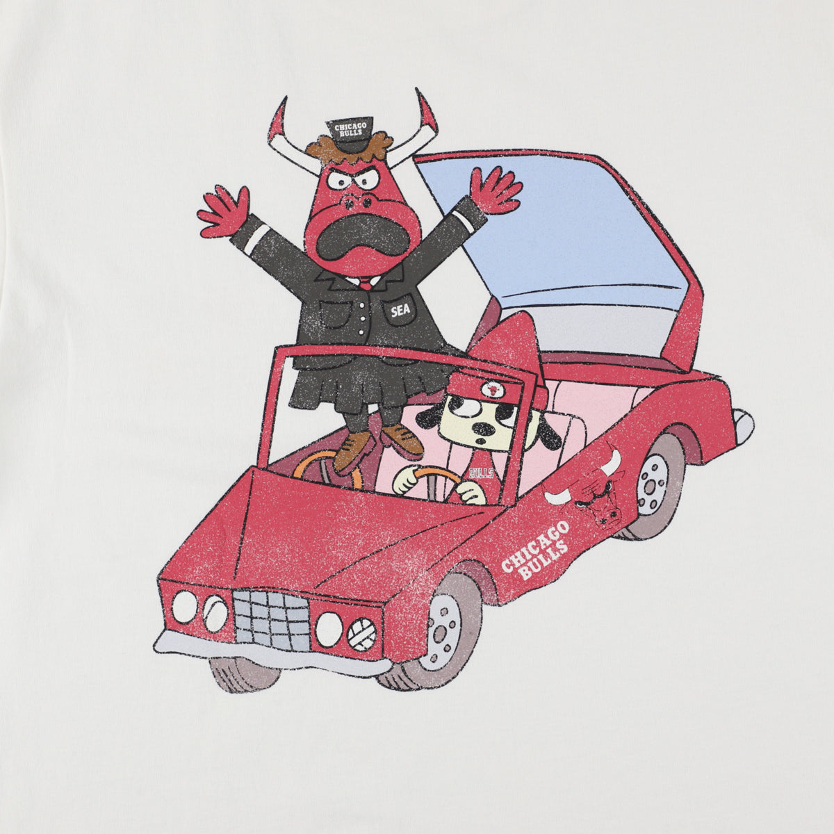 NBA CHAMPIONS x PARAPPA THE RAPPER x WDS BULLS TEE