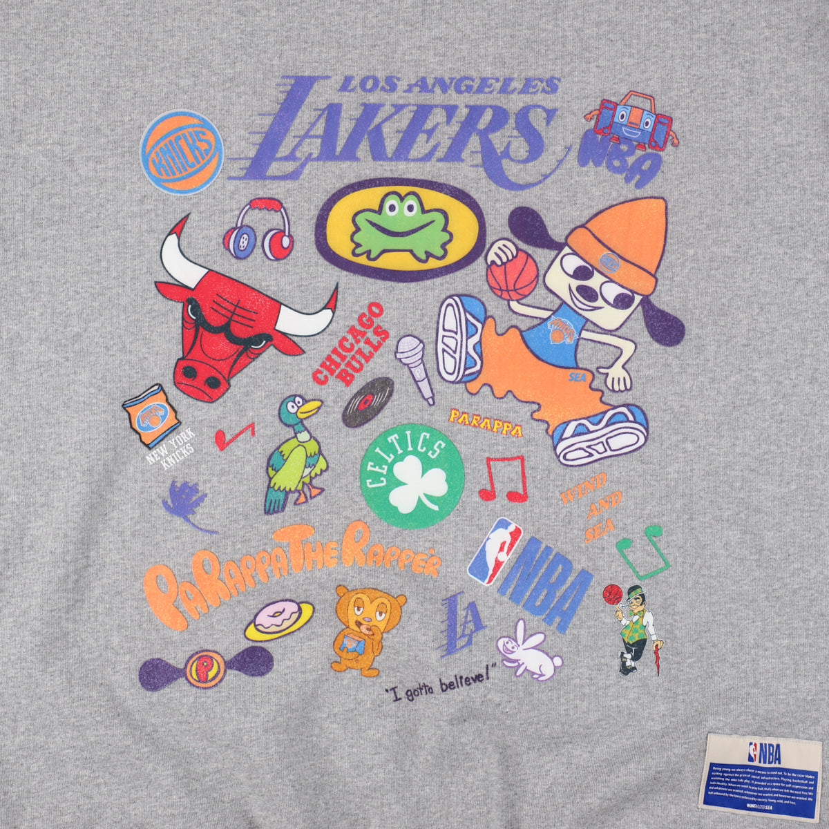 NBA CHAMPIONS x PARAPPA THE RAPPER x WDS SWEAT