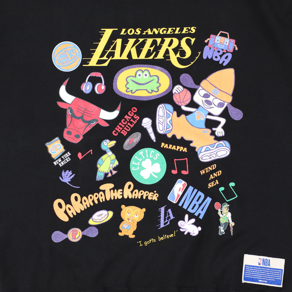 NBA CHAMPIONS x PARAPPA THE RAPPER x WDS SWEAT