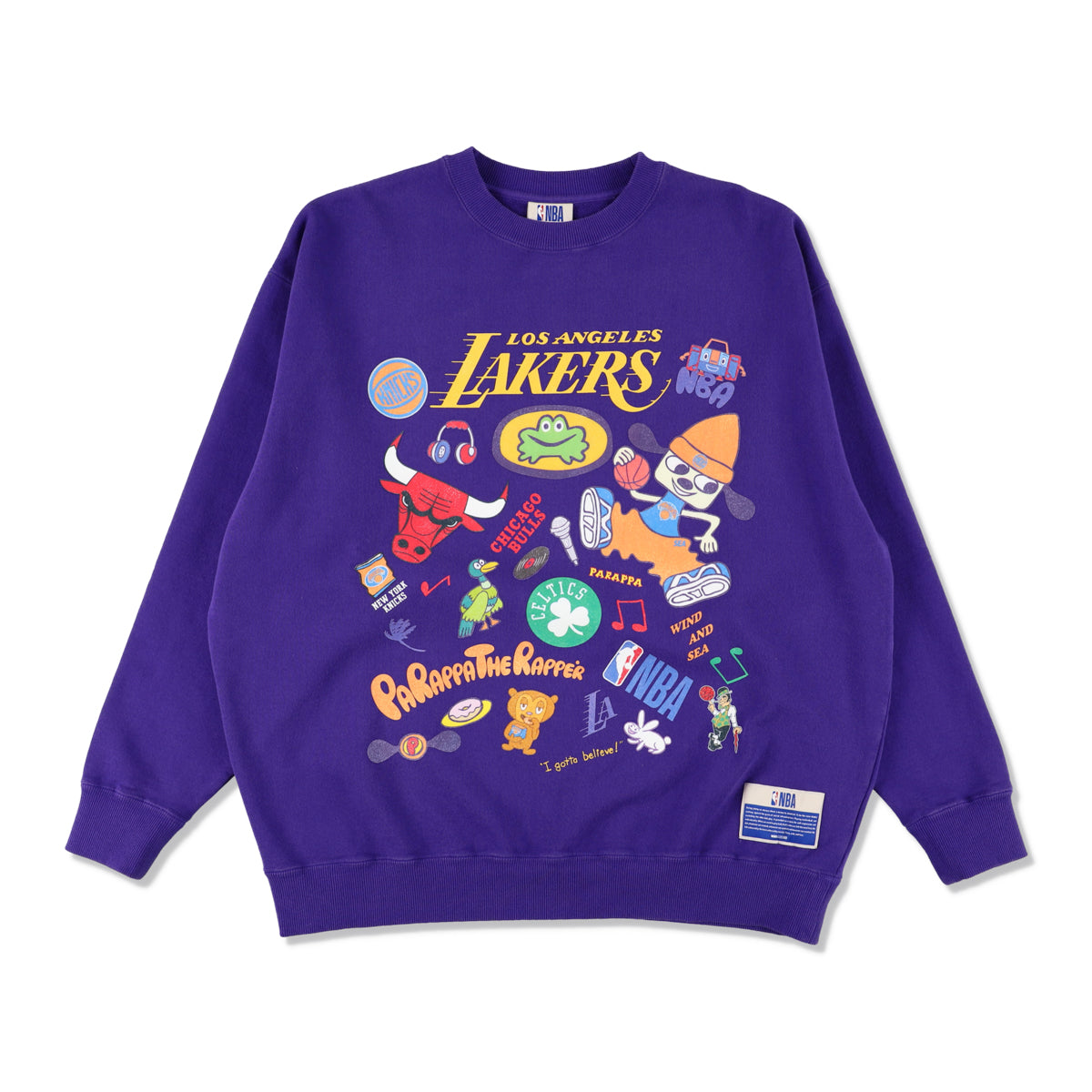 NBA CHAMPIONS x PARAPPA THE RAPPER x WDS SWEAT