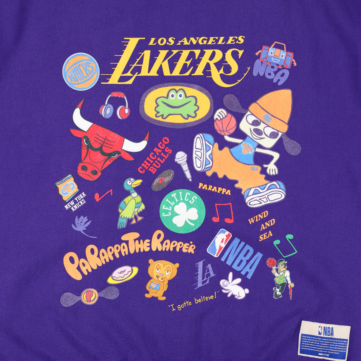 NBA CHAMPIONS x PARAPPA THE RAPPER x WDS SWEAT