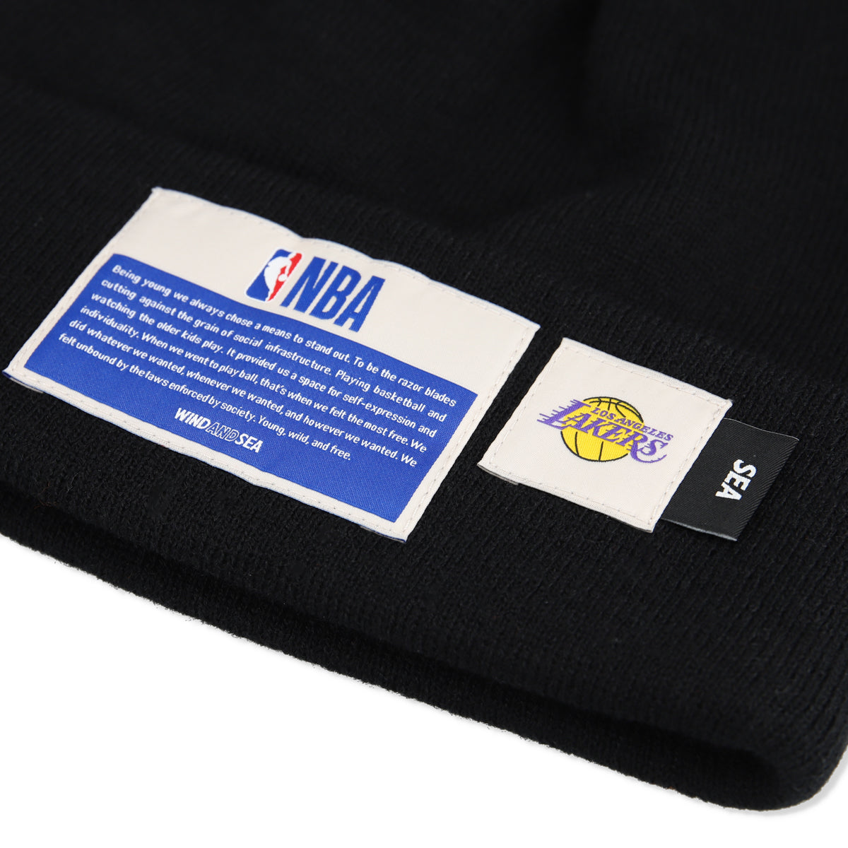 NBA CHAMPIONS x PARAPPA THE RAPPER x WDS KNIT CAP LAKERS