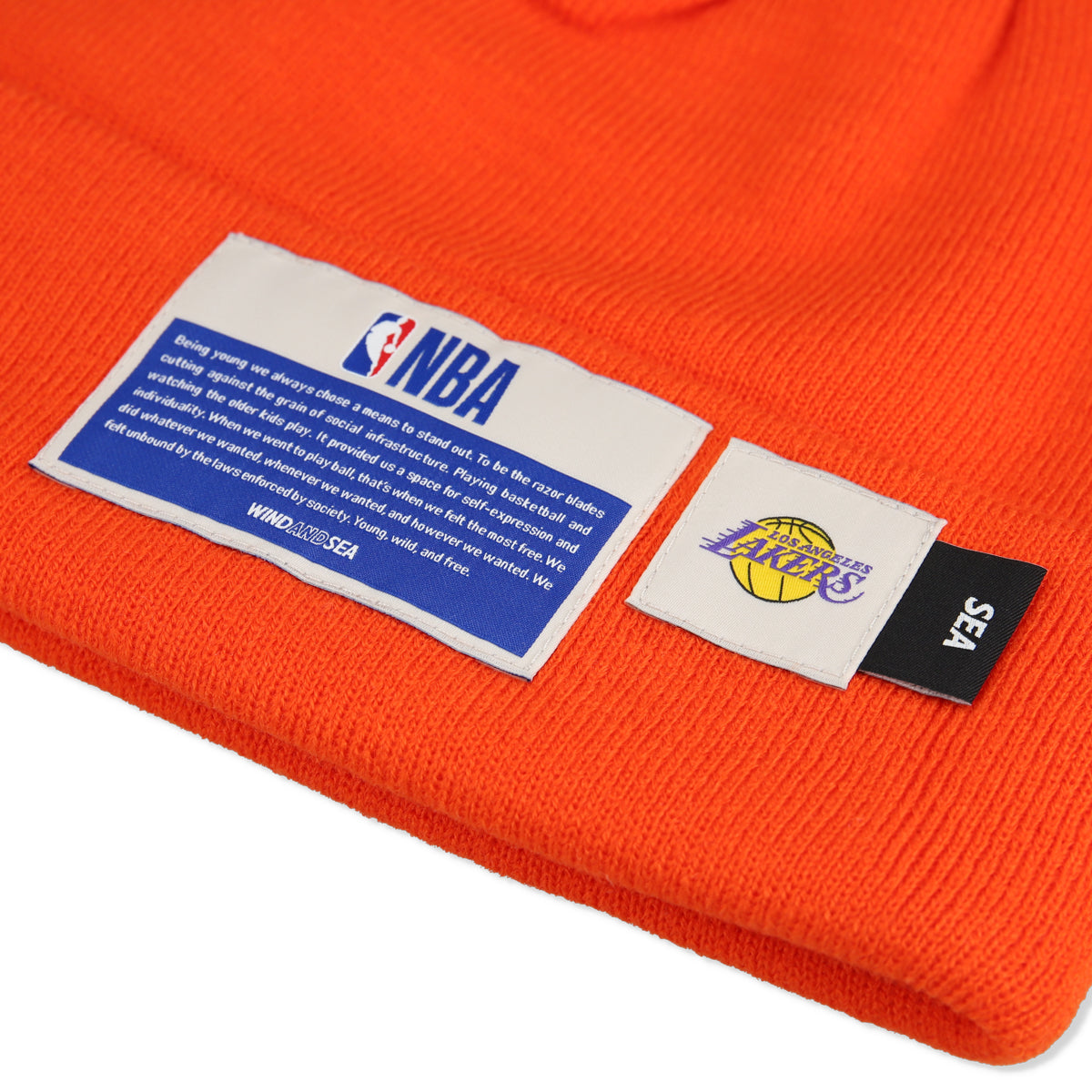 NBA CHAMPIONS x PARAPPA THE RAPPER x WDS KNIT CAP LAKERS