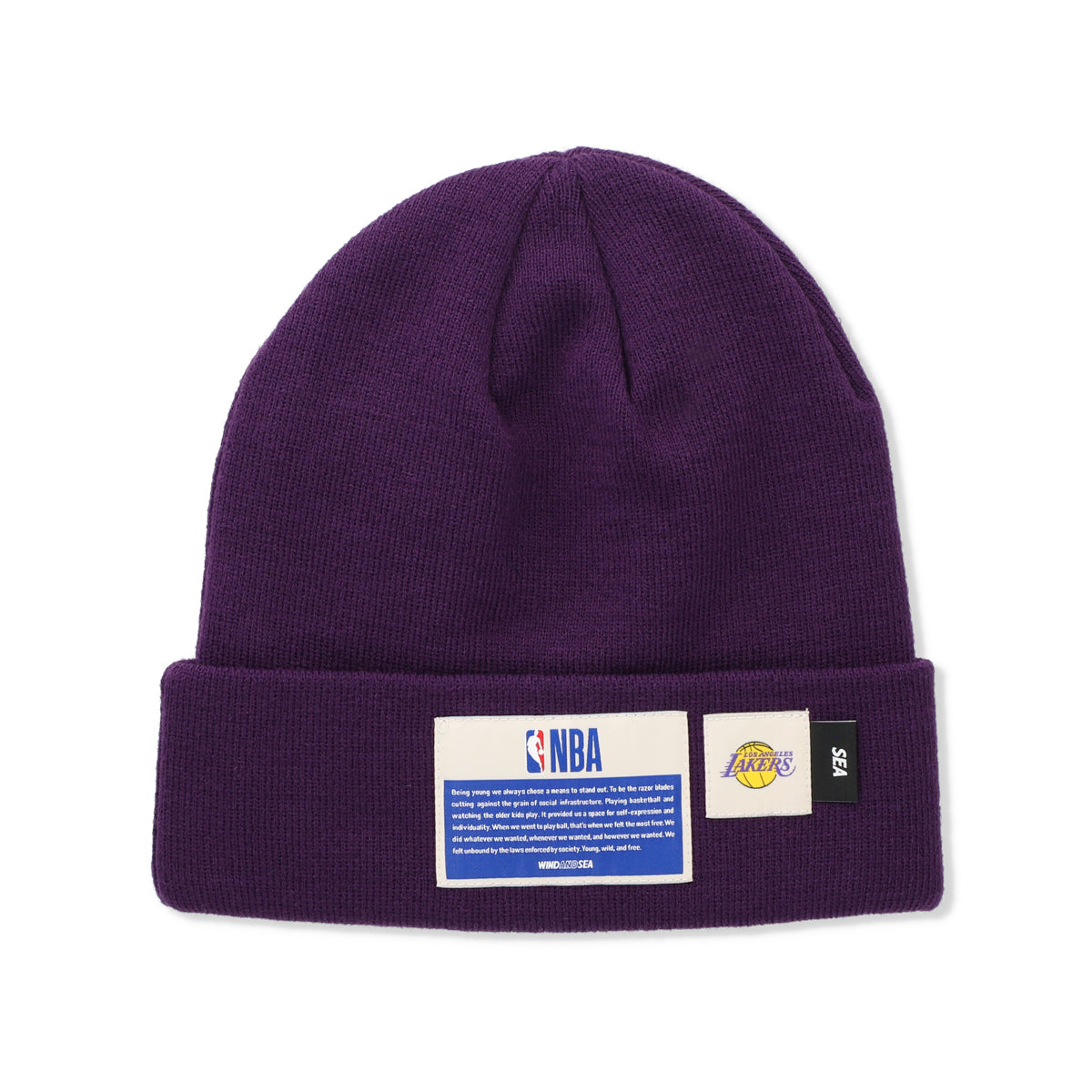 NBA CHAMPIONS x PARAPPA THE RAPPER x WDS KNIT CAP LAKERS