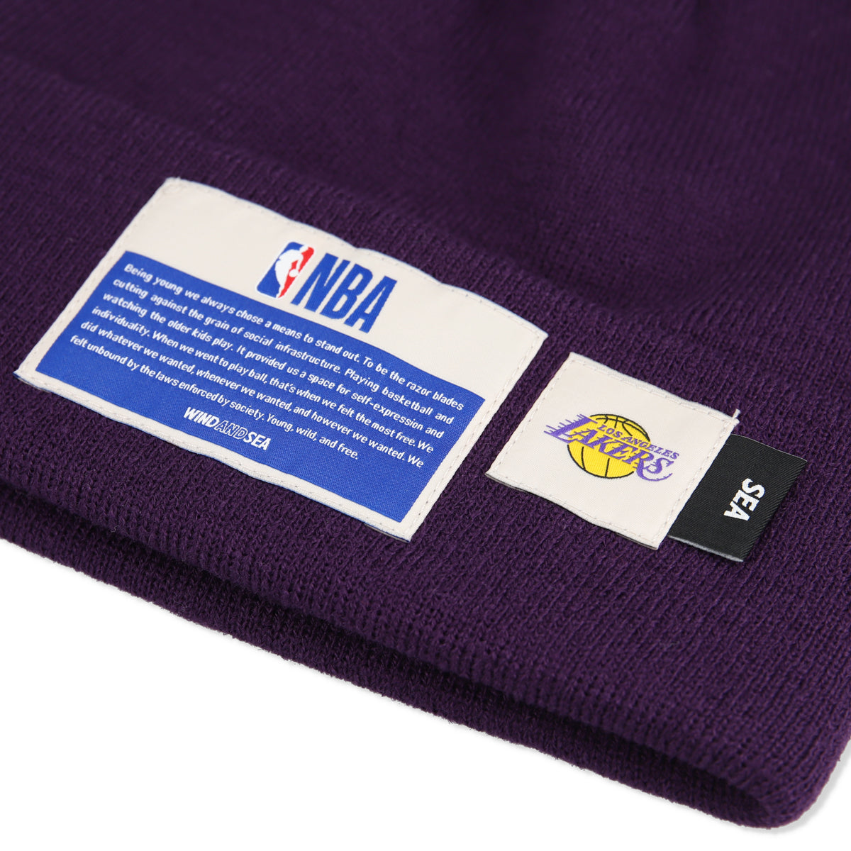 NBA CHAMPIONS x PARAPPA THE RAPPER x WDS KNIT CAP LAKERS