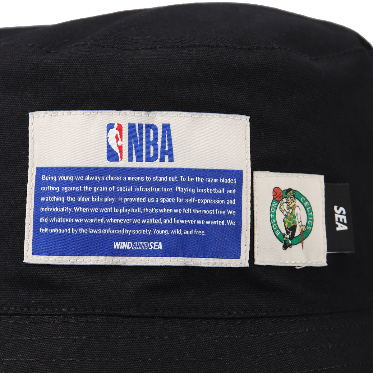 NBA CHAMPIONS x PARAPPA THE RAPPER x WDS BUCKET HAT CELTICS