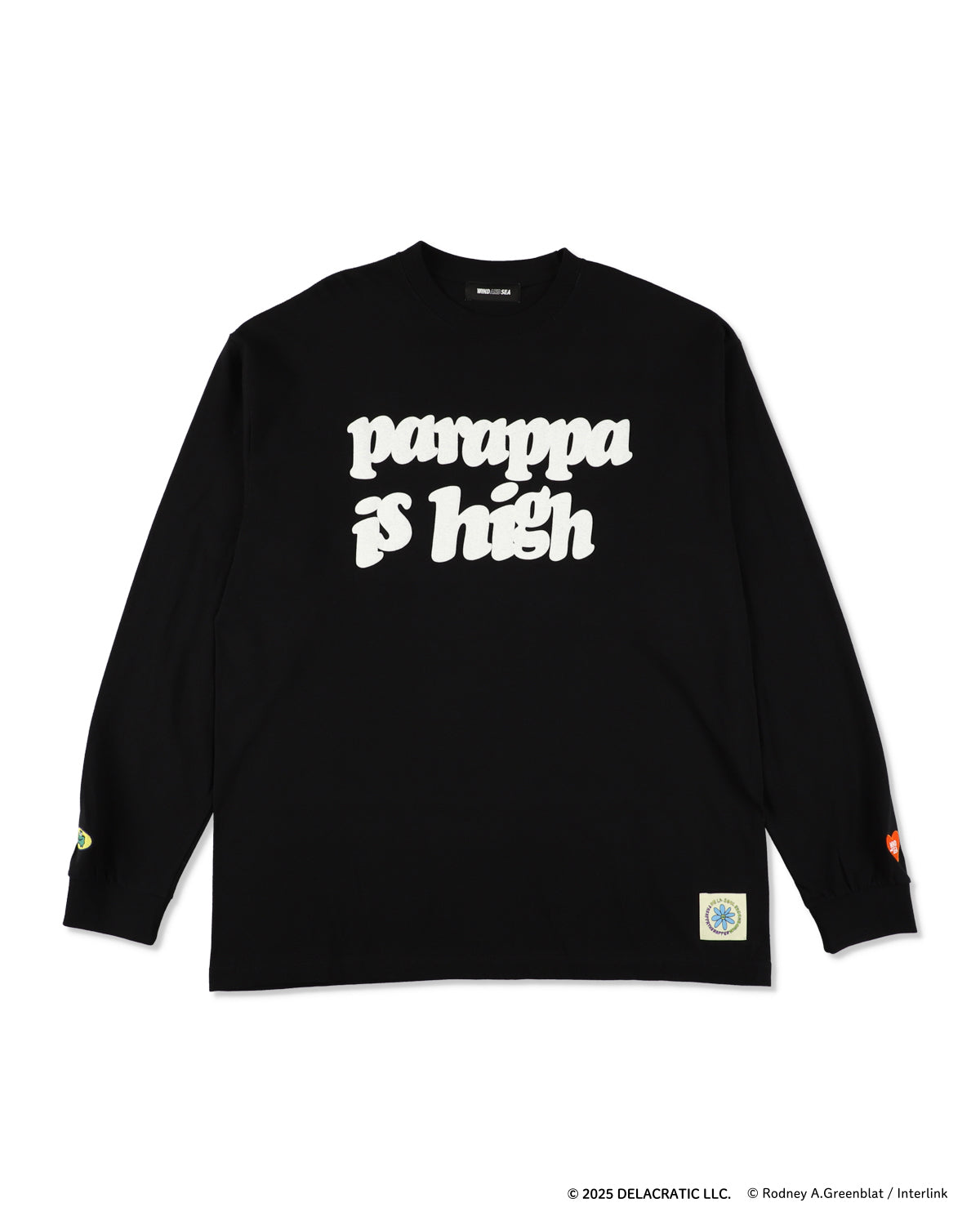 PARAPPA x DE LA SOUL x WDS LOGO L/S TEE