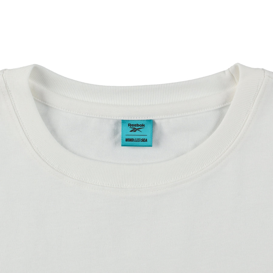 REEBOK x ATMOS x WDS LOGO S/S TEE / WHITE