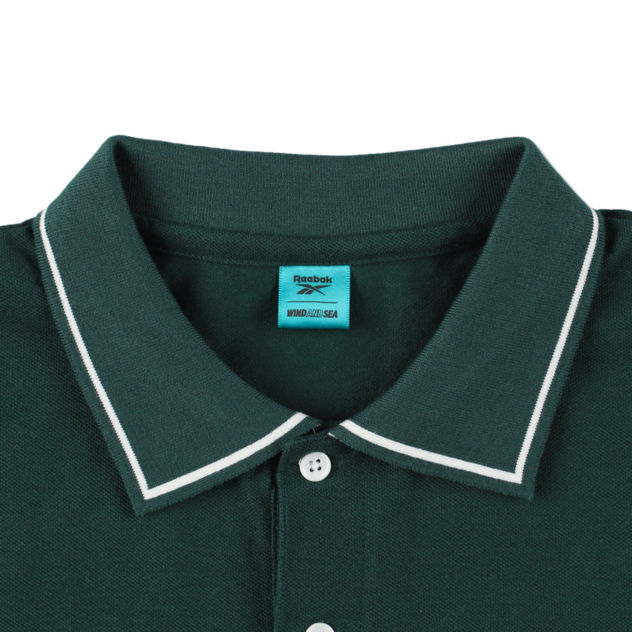 REEBOK x ATMOS x WDS POLO SHIRT / GREEN