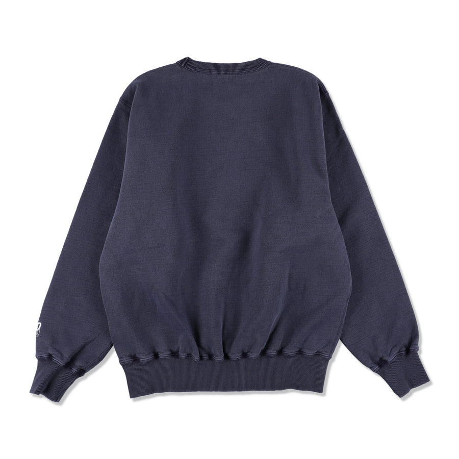 REDWOOD CLASSICS x WDS Pigment Polar Crewneck Sweatshirt / NAVY_SAND