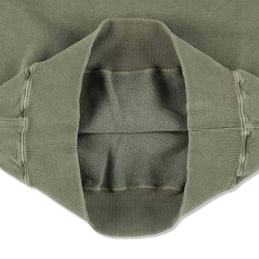 REDWOOD CLASSICS x WDS Pigment Polar Crewneck Sweatshirt / OLIVE_SAND