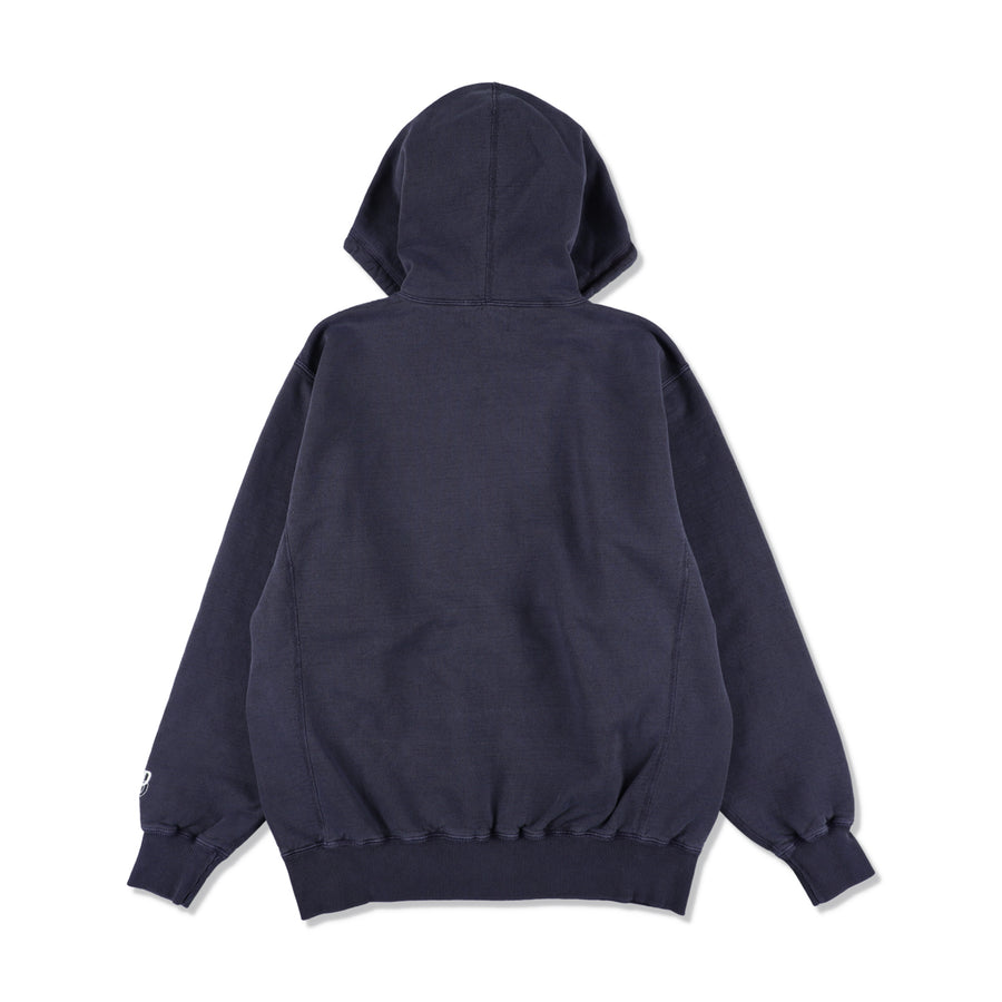 REDWOOD CLASSICS x WDS Pigment Logan Hooded Sweatshirt / NAVY_SAND