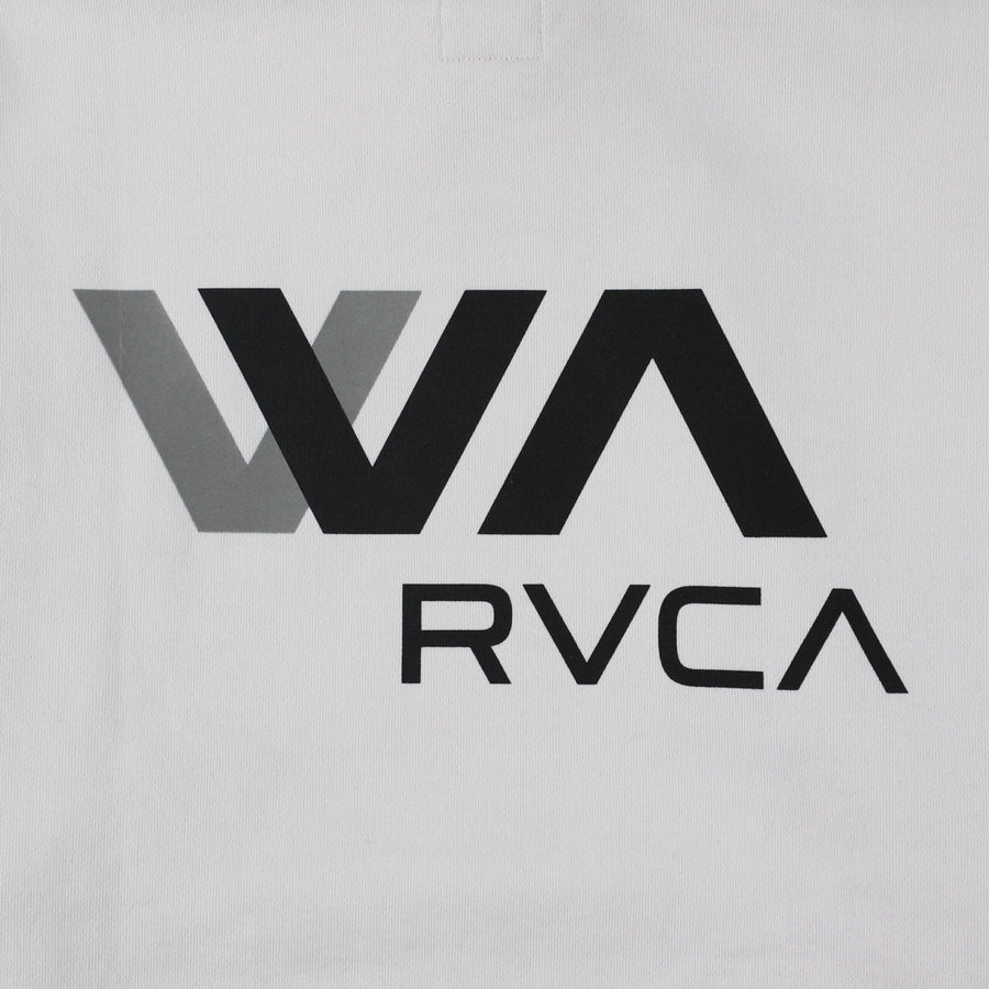 RVCA x WDS HOODED SWEATSHIRT / WHT