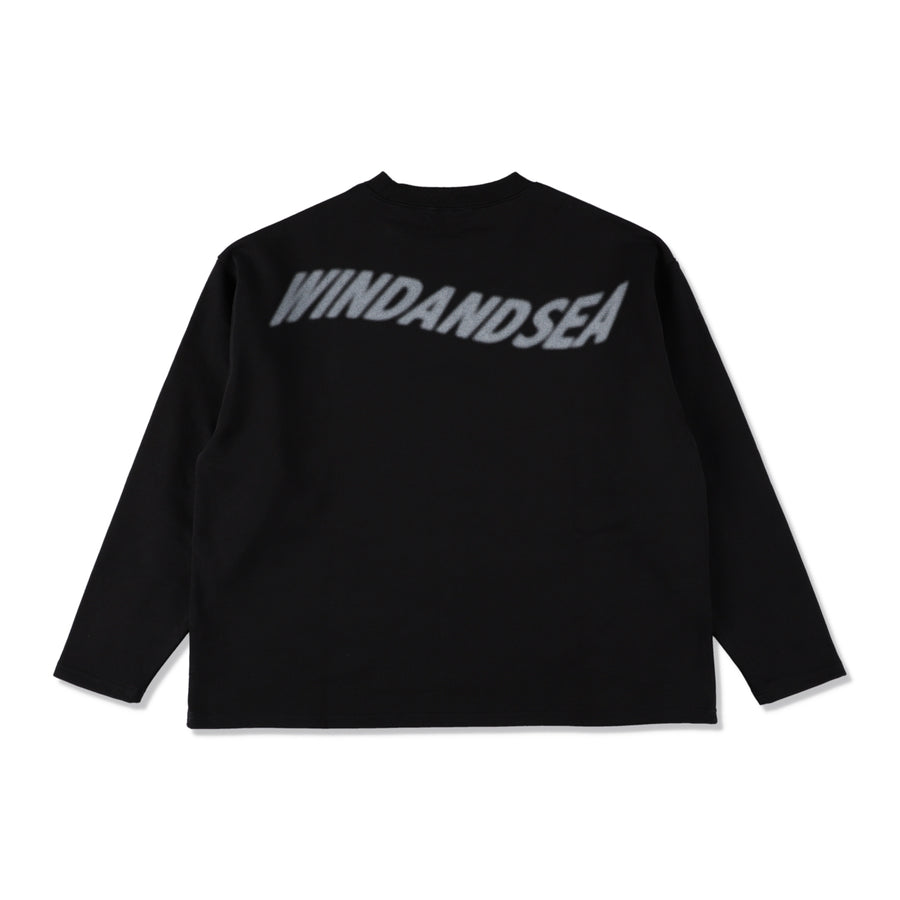 SHAY x WDS CREWNECK SWEATSHIRT / BLACK