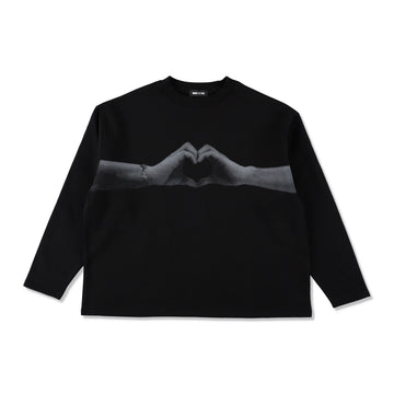 SHAY x WDS CREWNECK SWEATSHIRT / BLACK